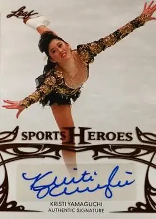 2013 Leaf Sports Heroes #BA-KY1 - Kristi Yamaguchi