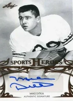 2013 Leaf Sports Heroes feature card