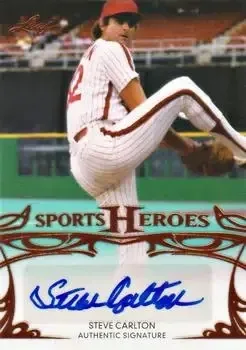 2013 Leaf Sports Heroes feature card