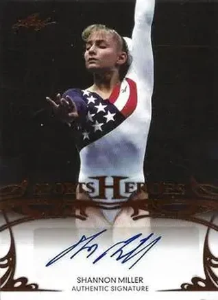 2013 Leaf Sports Heroes #BA-SM2 - Shannon Miller
