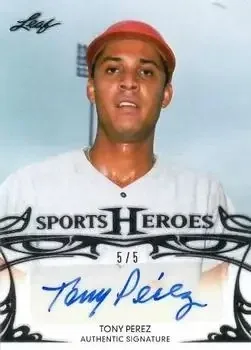 2013 Leaf Sports Heroes feature card