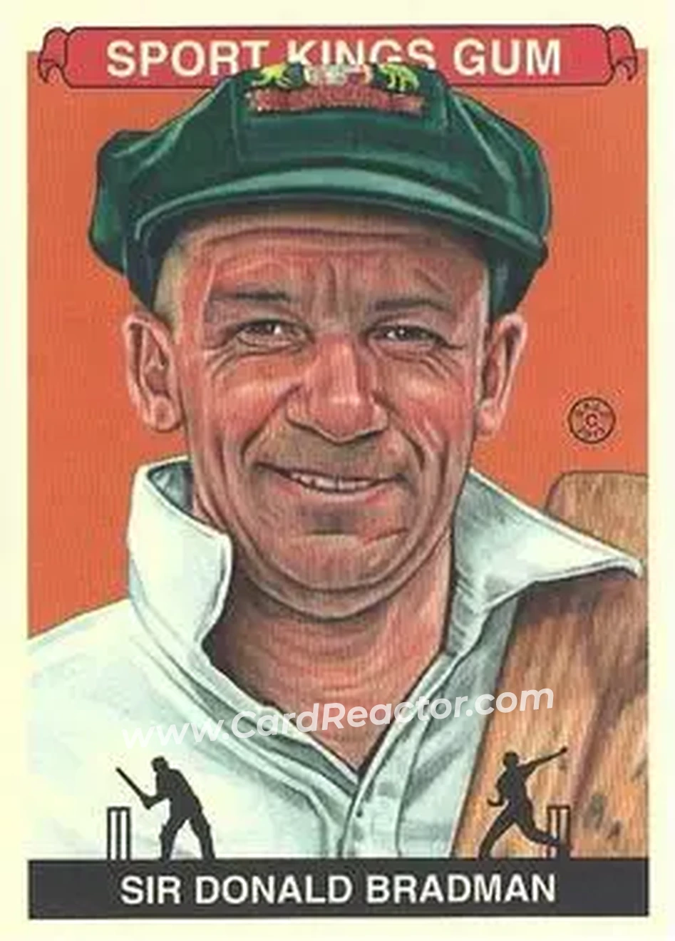 2013 Sportkings Series F #259 - Donald Bradman - Front