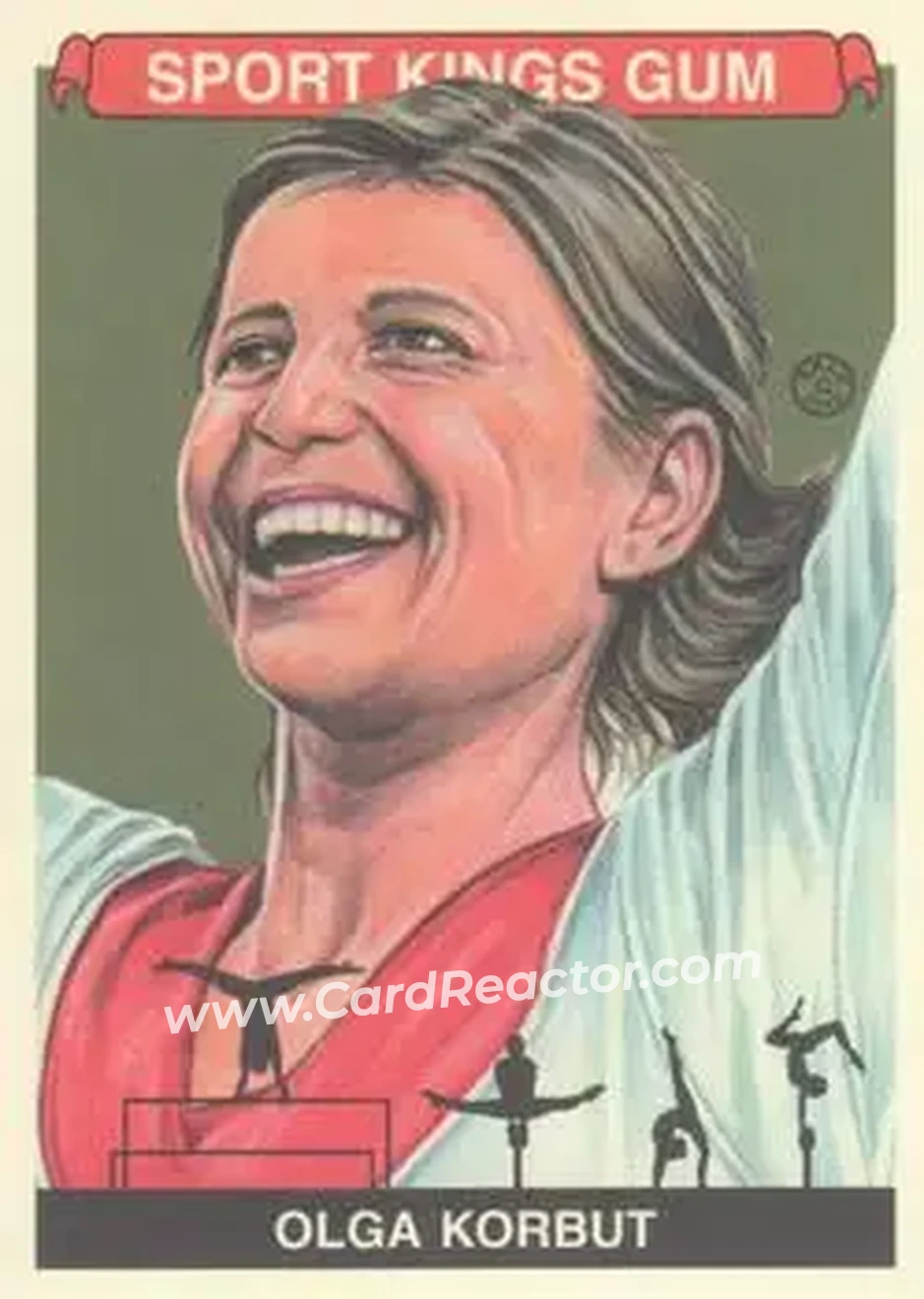 2013 Sportkings Series F #282 - Olga Korbut - Front
