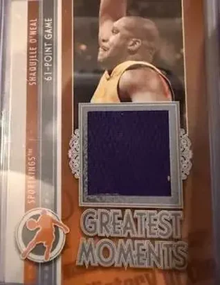 2013 Sportkings Series F - Greatest Moments Memorabilia Silver #GM-03 - Shaquille O'Neal