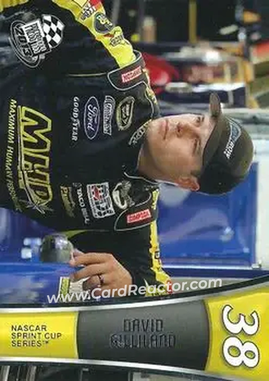 2013 Press Pass #15 - David Gilliland - Front Row Motorsports - Front