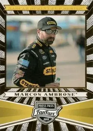 2013 Press Pass Fanfare #2 - Marcos Ambrose - Richard Petty Motorsports