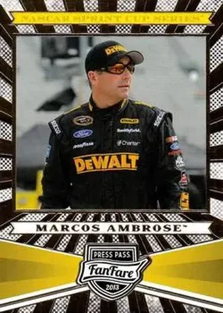 2013 Press Pass Fanfare #3 - Marcos Ambrose - Richard Petty Motorsports