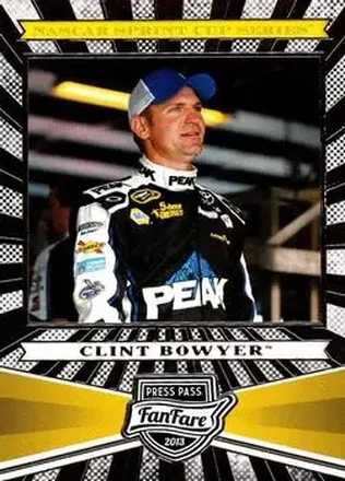 2013 Press Pass Fanfare #8 - Clint Bowyer - Michael Waltrip Racing