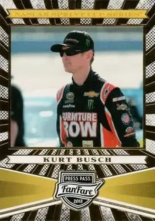 2013 Press Pass Fanfare #11 Kurt Busch