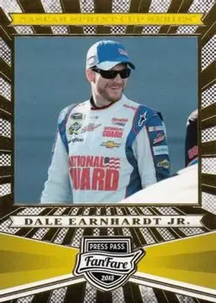 2013 Press Pass Fanfare #14 - Dale Earnhardt Jr - Hendrick Motorsports