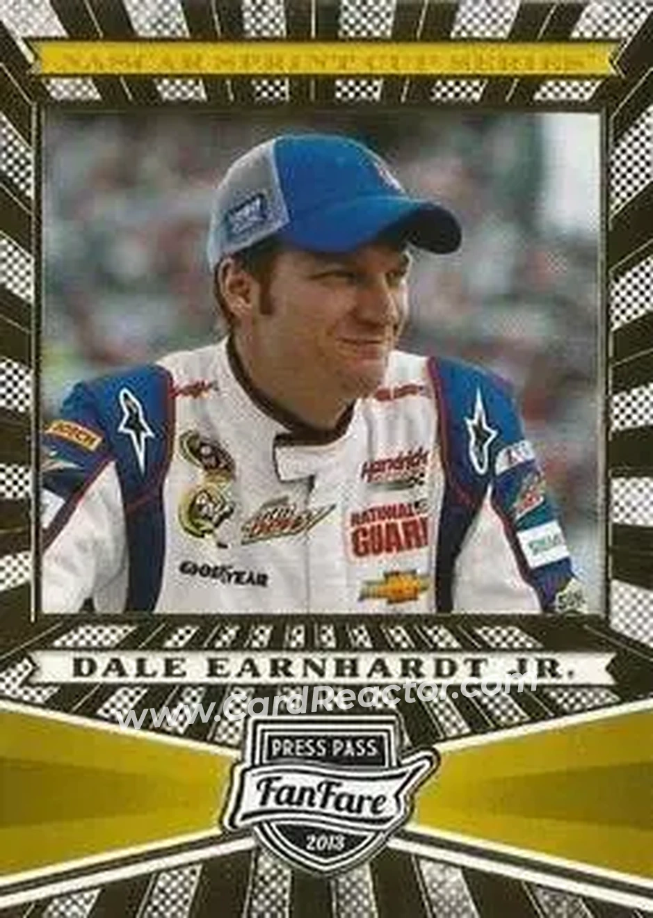 2013 Press Pass Fanfare #15 - Dale Earnhardt Jr - Hendrick Motorsports - Front