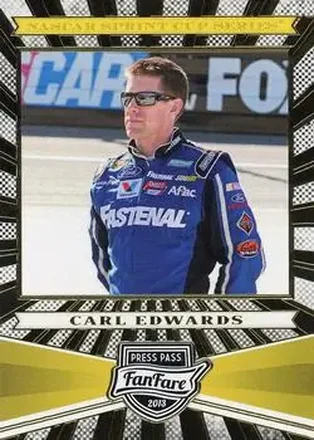 2013 Press Pass Fanfare #16 - Carl Edwards - Roush Fenway Racing