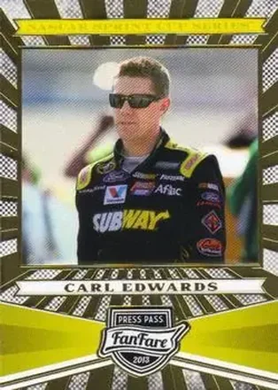 2013 Press Pass Fanfare #17 - Carl Edwards - Roush Fenway Racing