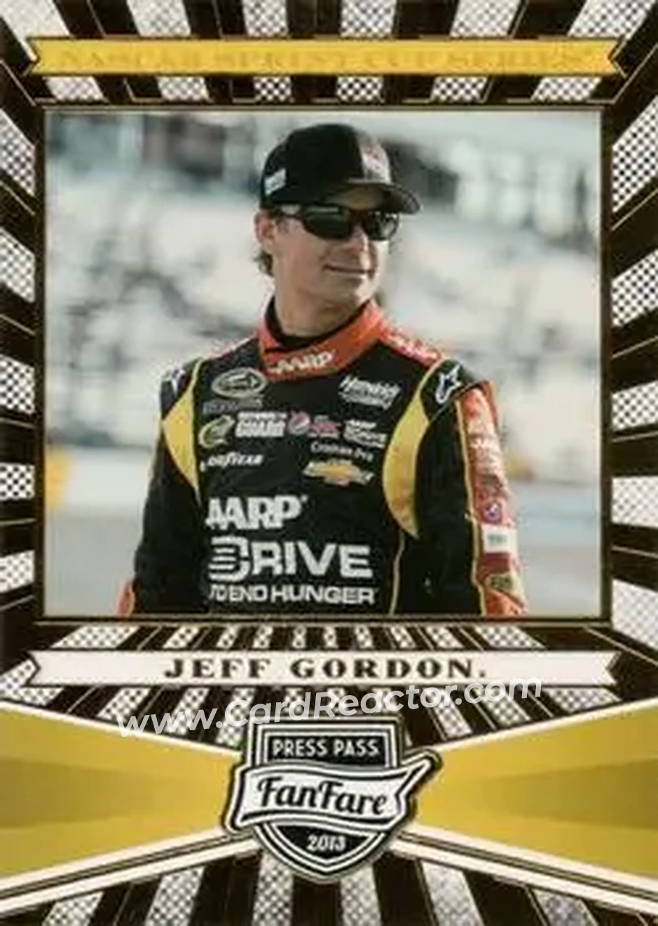 2013 Press Pass Fanfare #19 - Jeff Gordon - Hendrick Motorsports - Front