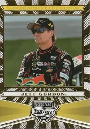 2013 Press Pass Fanfare #20 - Jeff Gordon - Hendrick Motorsports