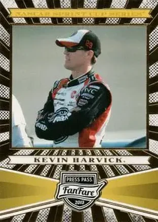 2013 Press Pass Fanfare #23 - Kevin Harvick - Richard Childress Racing