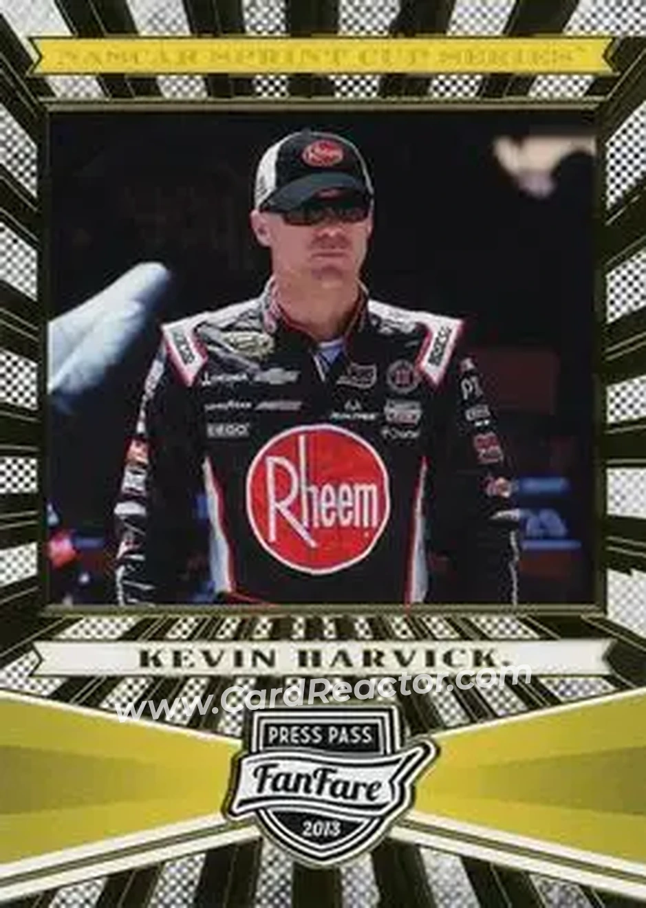 2013 Press Pass Fanfare #24 - Kevin Harvick - Richard Childress Racing - Front