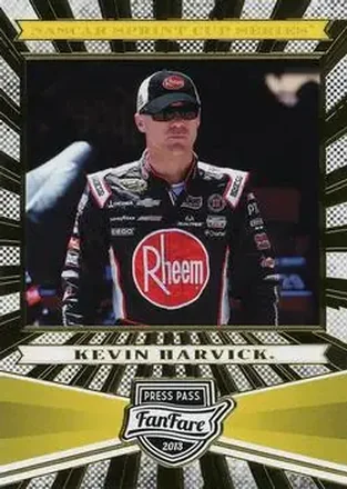 2013 Press Pass Fanfare #24 - Kevin Harvick - Richard Childress Racing