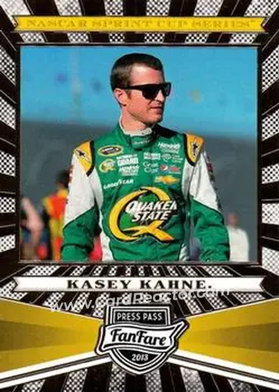 2013 Press Pass Fanfare #27 - Kasey Kahne - Hendrick Motorsports - Front