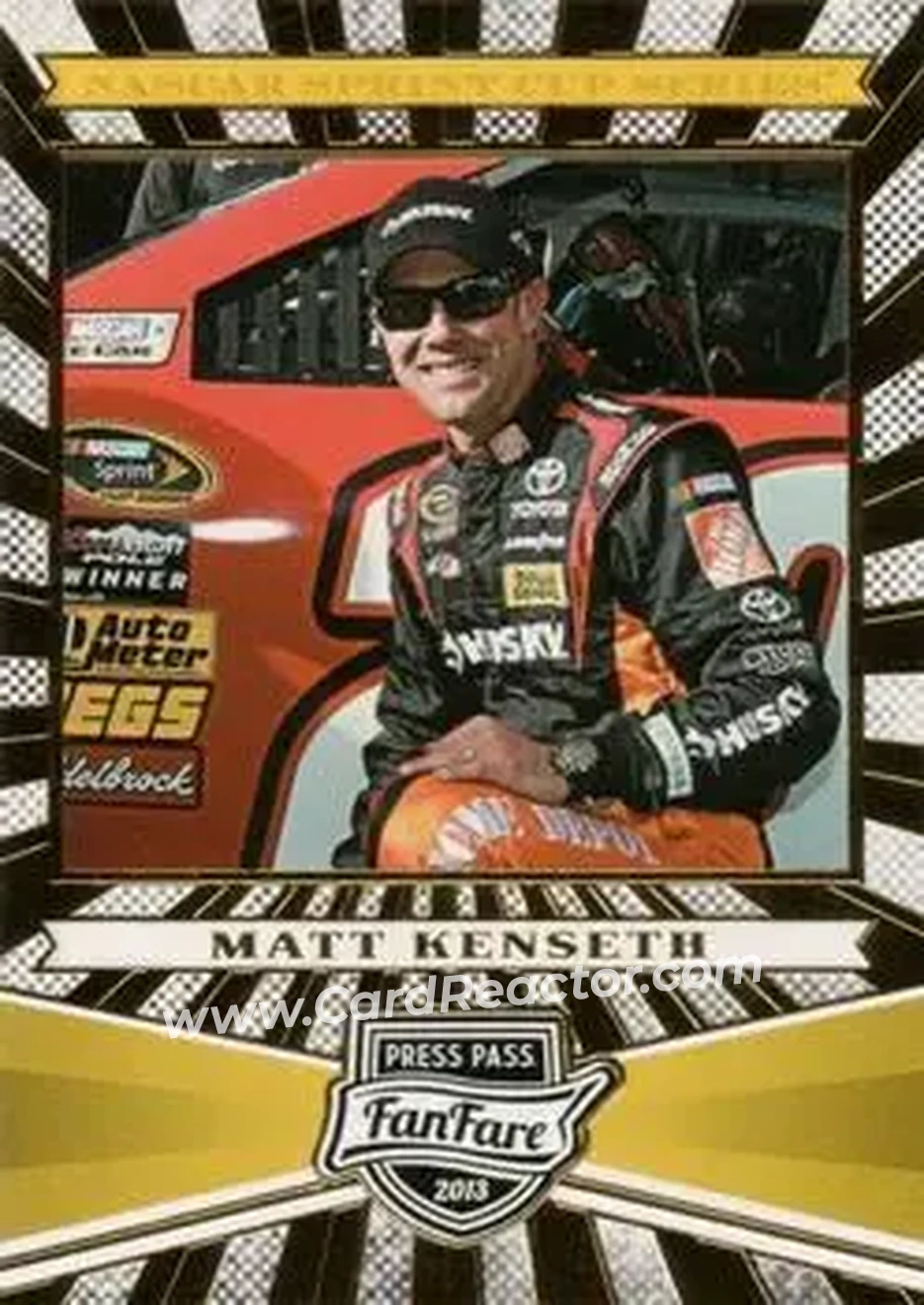 2013 Press Pass Fanfare #29 - Matt Kenseth - Joe Gibbs Racing - Front