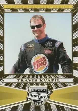 2013 Press Pass Fanfare #32 - Travis Kvapil - BK Racing
