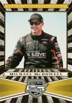 2013 Press Pass Fanfare feature card