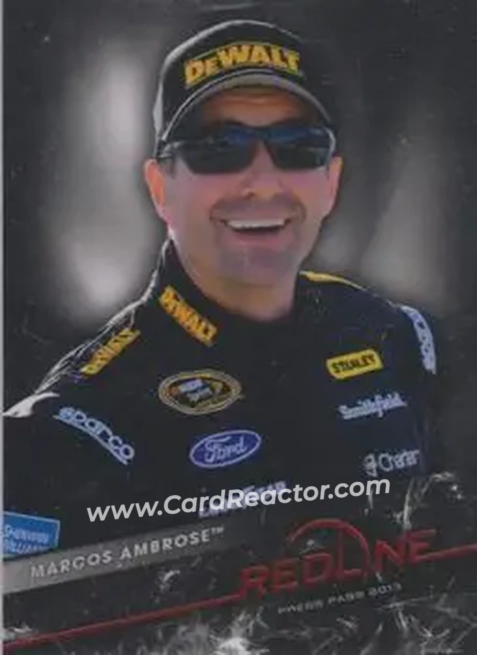 2013 Press Pass Redline #4 - Marcos Ambrose - Richard Petty Motorsports - Front