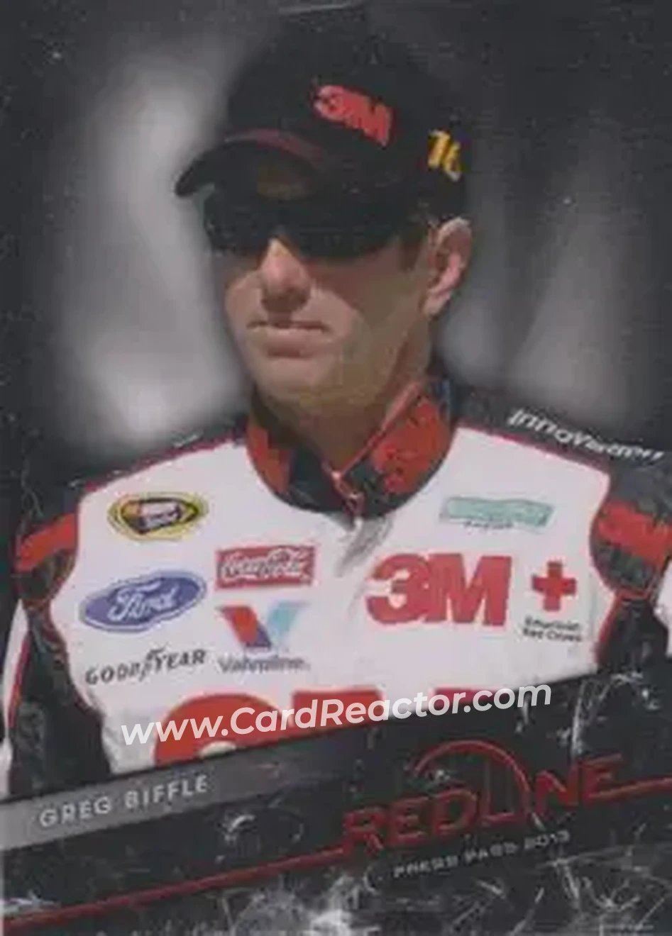 2013 Press Pass Redline #6 - Greg Biffle - Roush Fenway Racing - Front