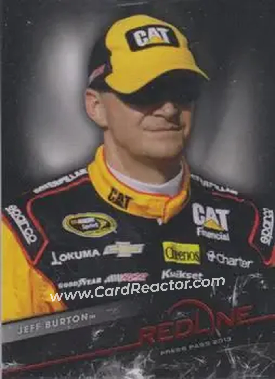 2013 Press Pass Redline #9 - Jeff Burton - Richard Childress Racing - Front