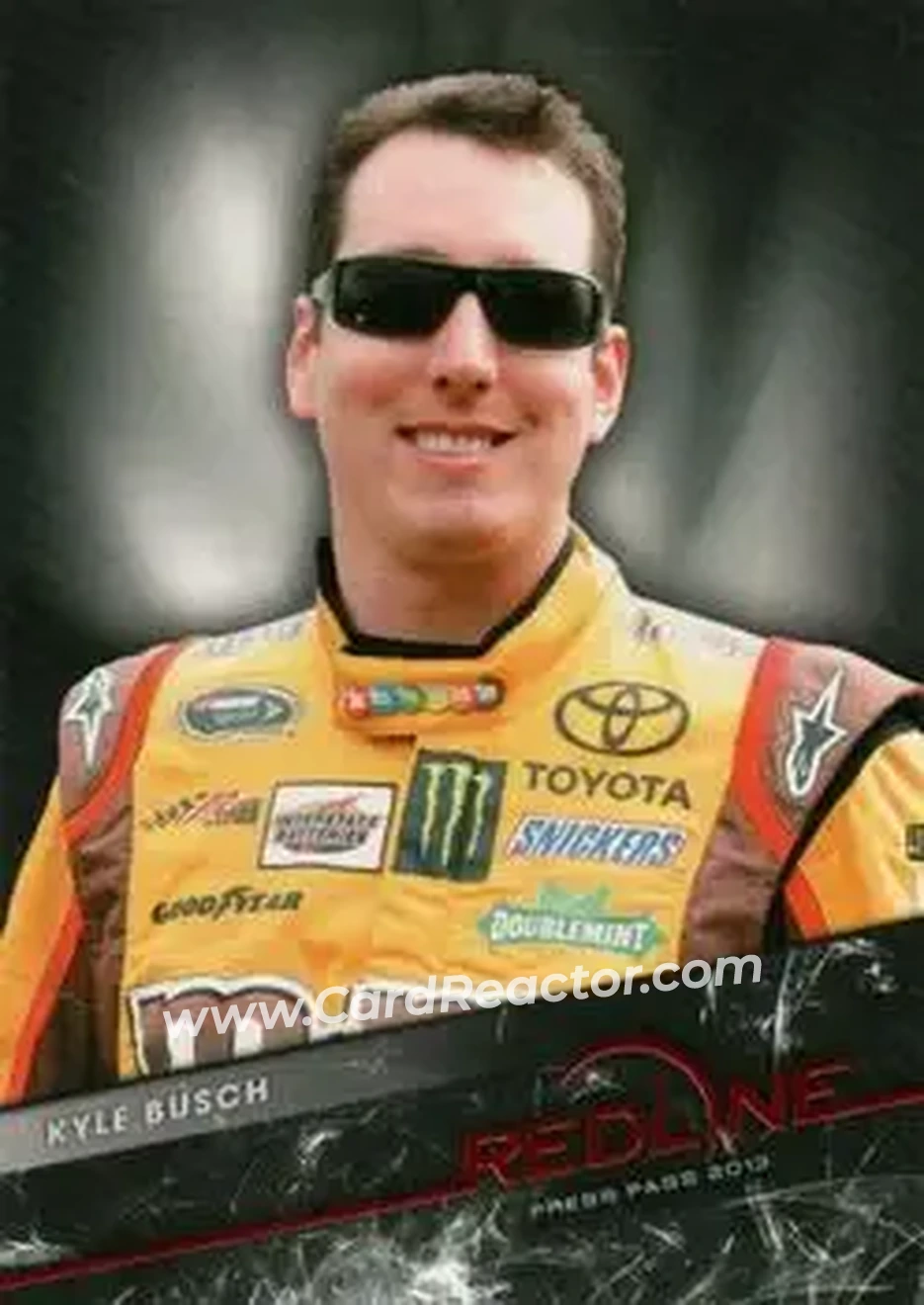 2013 Press Pass Redline #12 - Kyle Busch - Joe Gibbs Racing - Front