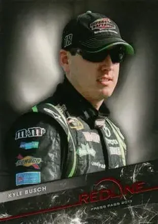 2013 Press Pass Redline #13 - Kyle Busch - Joe Gibbs Racing