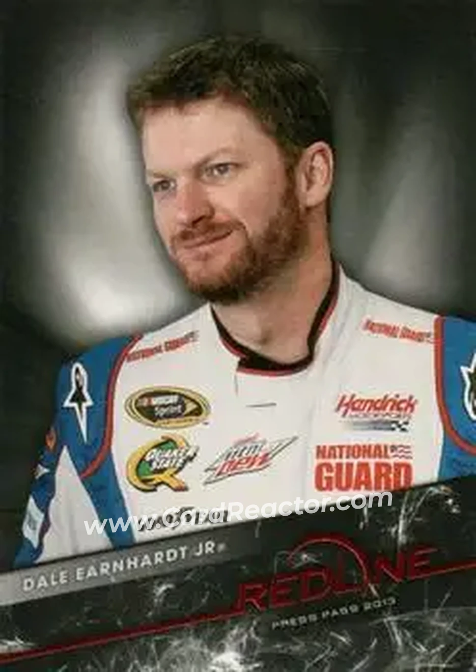 2013 Press Pass Redline #14 - Dale Earnhardt Jr - Hendrick Motorsports - Front