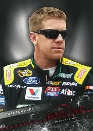 2013 Press Pass Redline #16 Carl Edwards