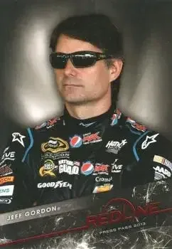 2013 Press Pass Redline feature card