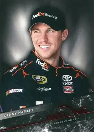 2013 Press Pass Redline #19 - Denny Hamlin - Joe Gibbs Racing