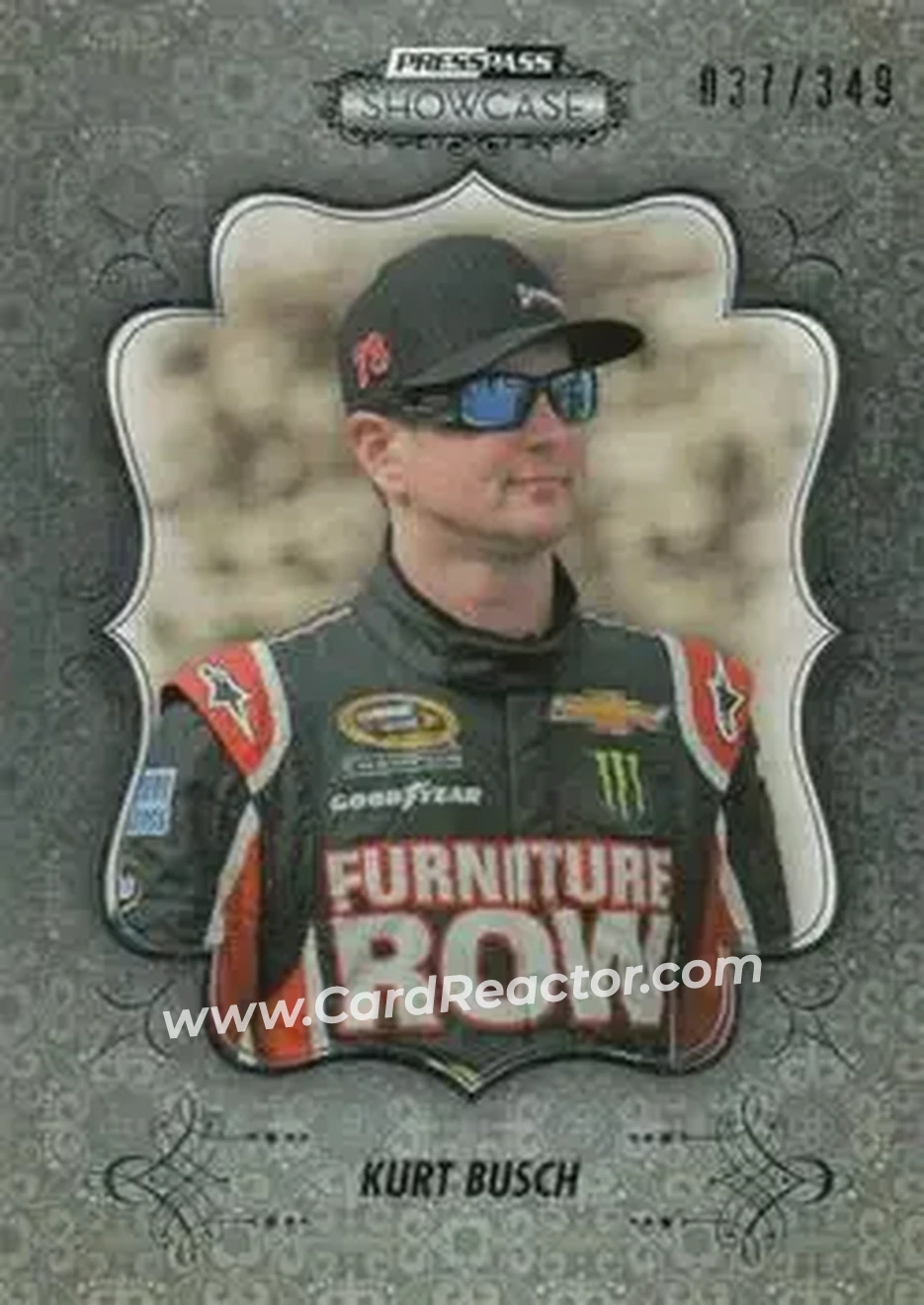 2013 Press Pass Showcase #6 - Kurt Busch - Furniture Row Racing - Front