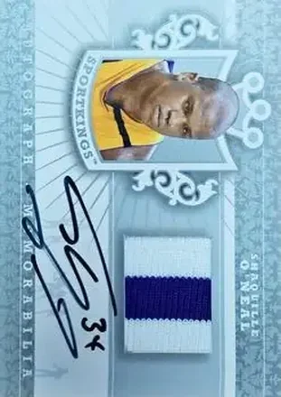 2013 Sportkings Series F - Autograph Memorabilia Silver #AM-SO2 - Shaquille O'Neal