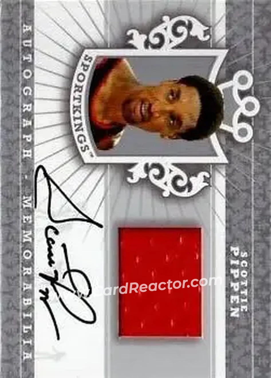 2013 Sportkings Series F - Autograph Memorabilia Silver #AM-SP3 - Scottie Pippen - Front 2013 Sportkings Series F - Autograph Memorabilia Silver #AM-SP3 - Scottie Pippen - Front
