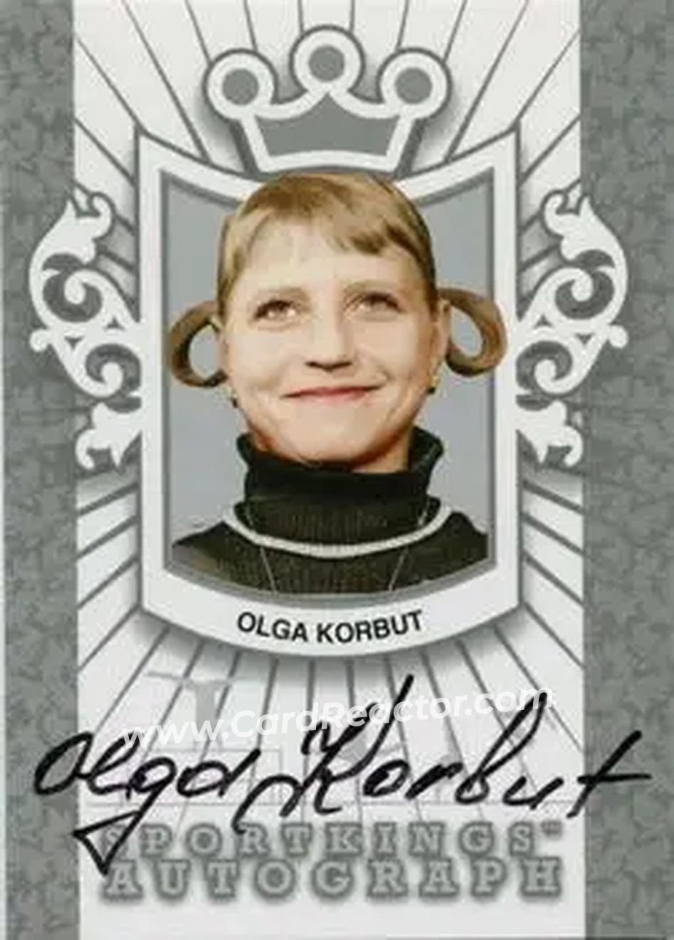 2013 Sportkings Series F - Autographs Silver #A-OK4 - Olga Korbut - USSR