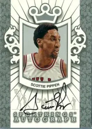 2013 Sportkings Series F - Autographs Silver #A-SP2 - Scottie Pippen