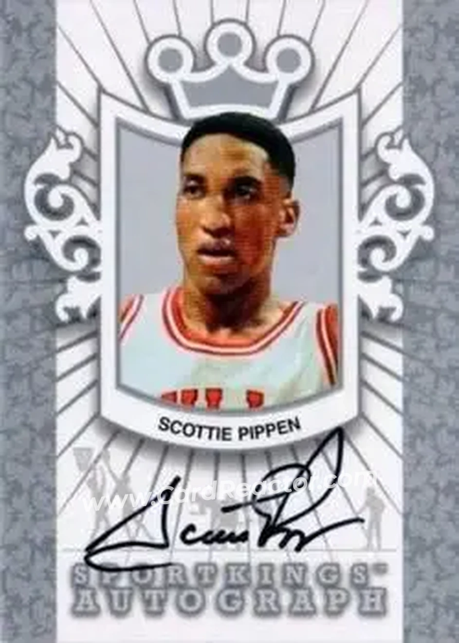 2013 Sportkings Series F - Autographs Silver #A-SP3 - Scottie Pippen - Front