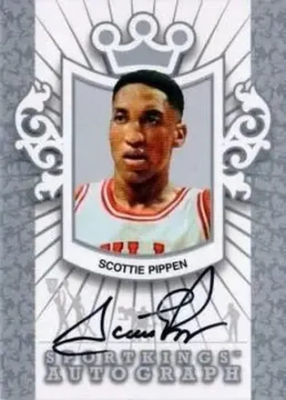 2013 Sportkings Series F - Autographs Silver #A-SP3 - Scottie Pippen