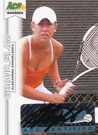 2013 Leaf Ace Authentic Grand Slam #BA-AA1 Alexandra Anghelescu