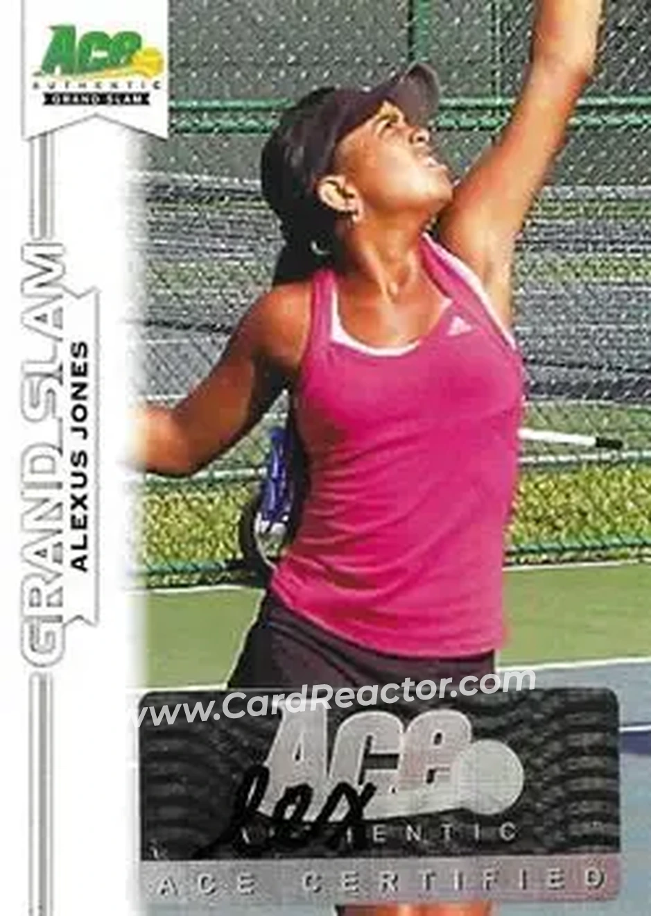 2013 Leaf Ace Authentic Grand Slam #BA-AJ3 - Alexus Jones - Front