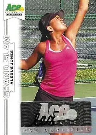 2013 Leaf Ace Authentic Grand Slam #BA-AJ3 Alexus Jones