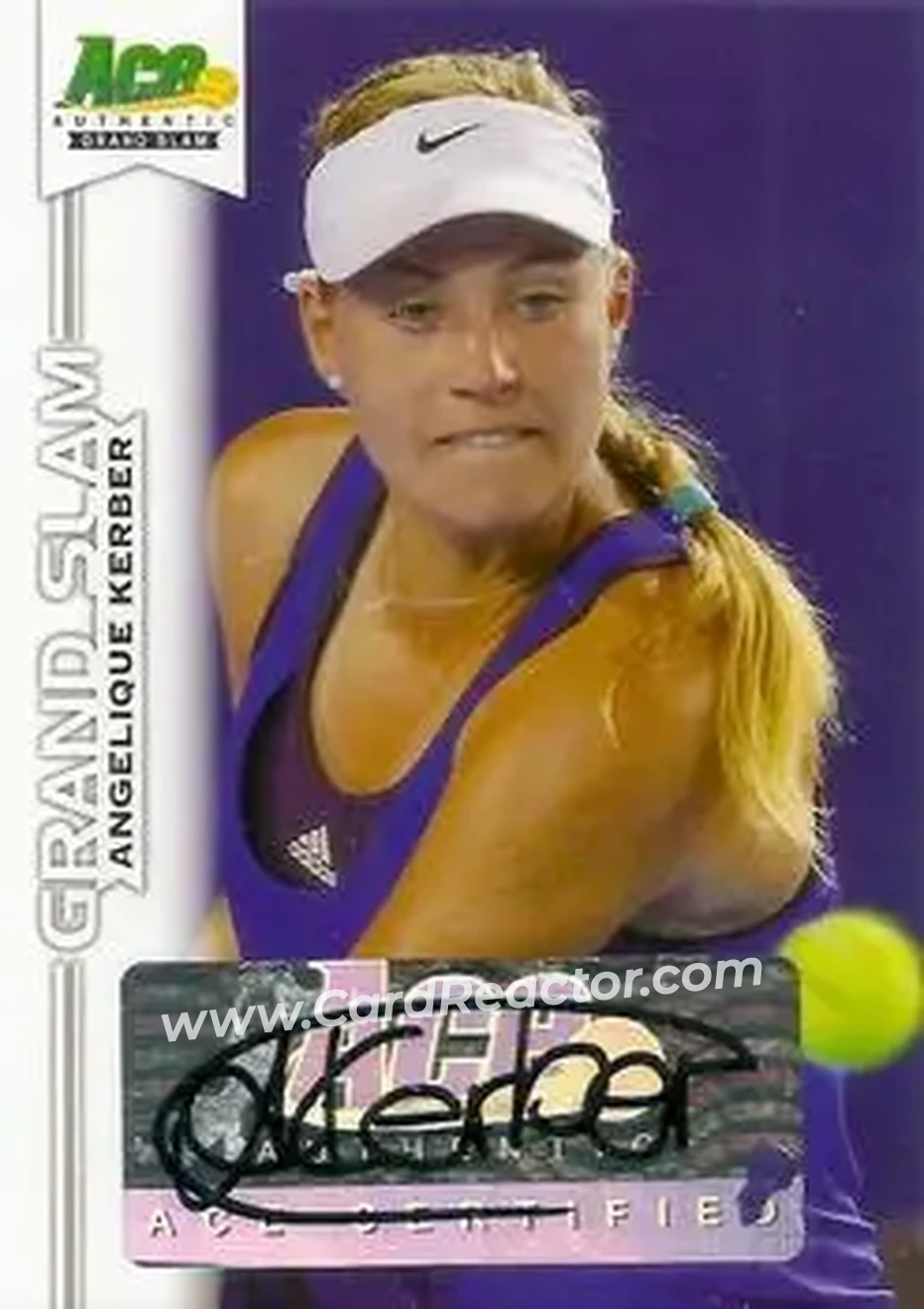 2013 Leaf Ace Authentic Grand Slam #BA-AK2 - Angelique Kerber - Front