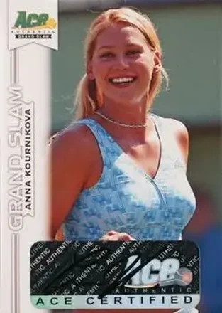 2013 Leaf Ace Authentic Grand Slam #BA-AK3 Anna Kournikova
