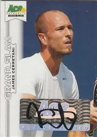 2013 Leaf Ace Authentic Grand Slam #BA-JC1 - James Cerretani