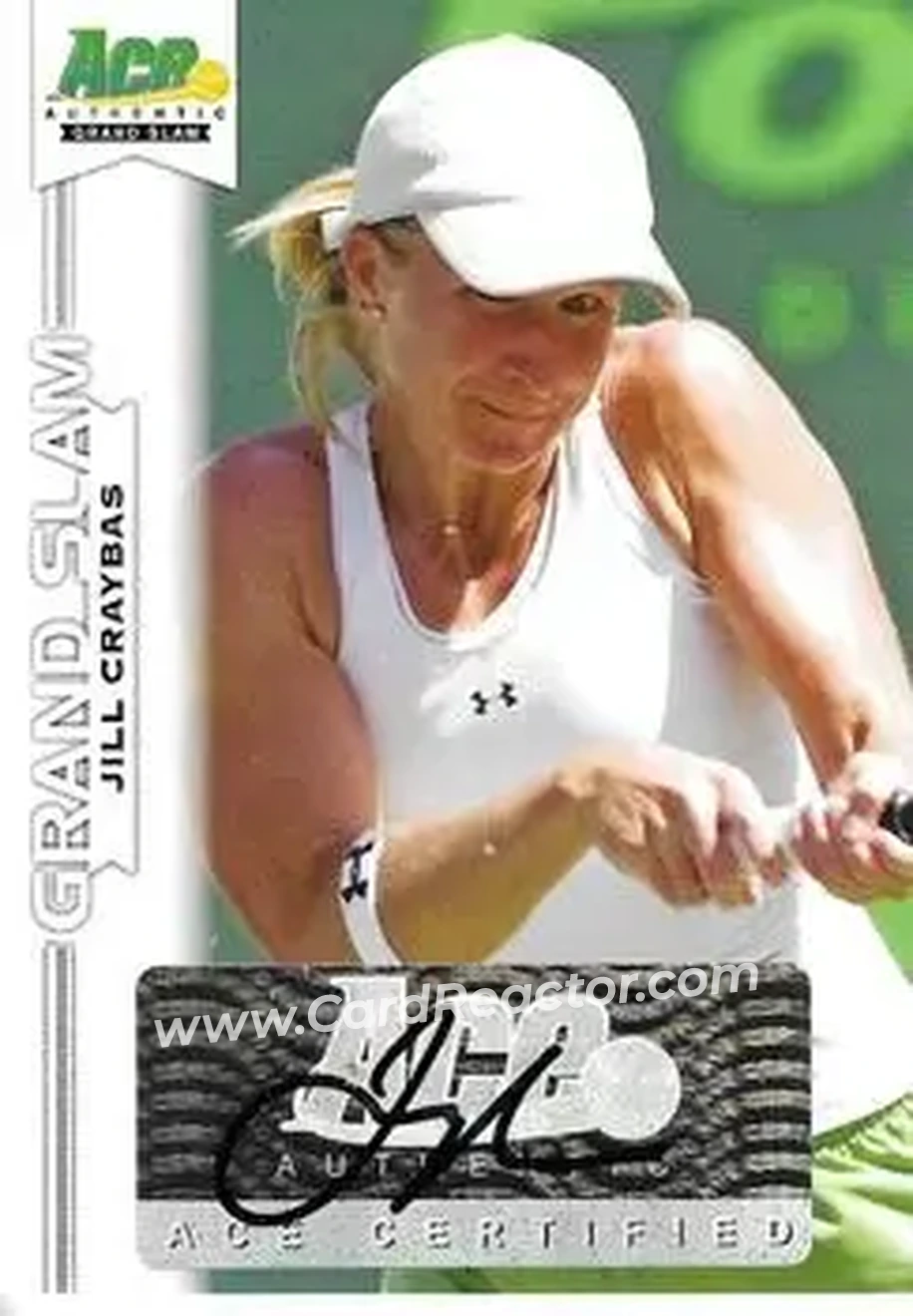 2013 Leaf Ace Authentic Grand Slam #BA-JC2 - Jill Craybas