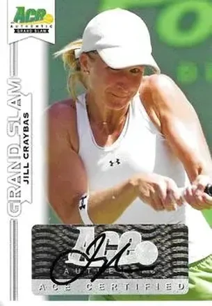 2013 Leaf Ace Authentic Grand Slam #BA-JC2 - Jill Craybas